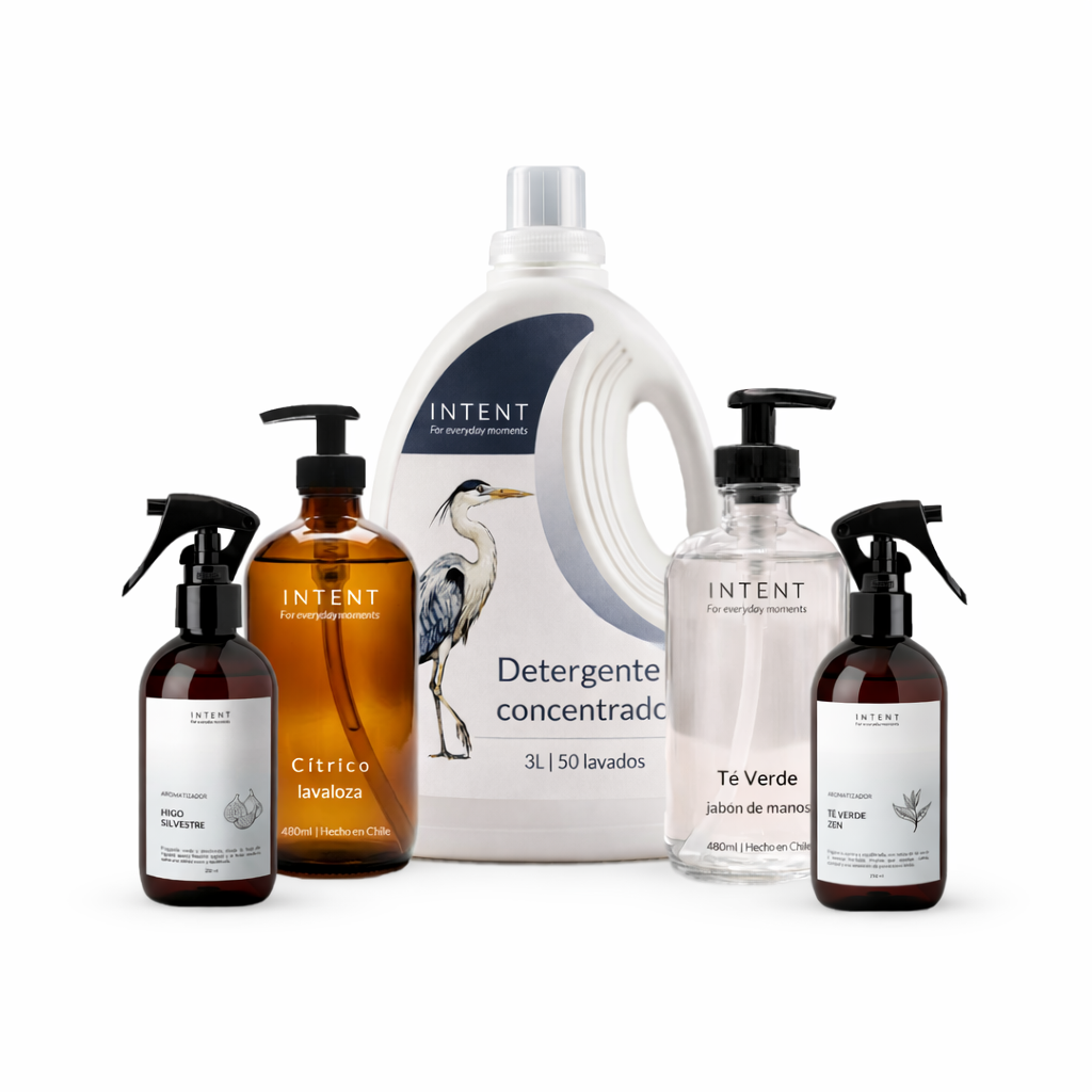 Kit Limpieza Hogar Completo (5 Productos) – Cinco Esenciales INTENT